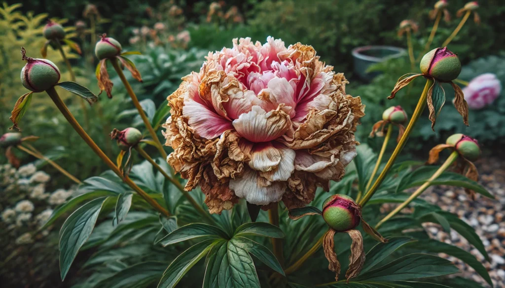 牡丹の花が枯れたらどうすればいい?