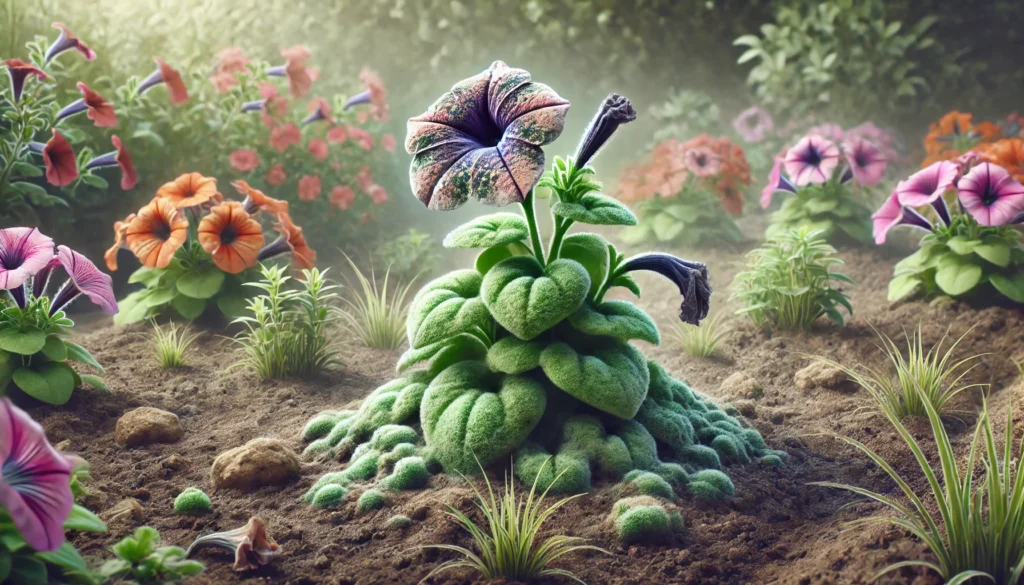 ペチュニアの冬越しで地植えする際の注意点